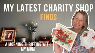 Great Charity Shop Finds | Thrift Haul With My Mum | Vintage and Modern Home Decor Finds For My Shop