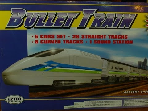 bullet train model set