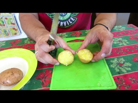 Картошка в Микроволновке / Как правильно приготовить !
