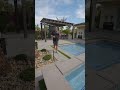 Luxury Backyard in Coachella Valley | Teserra Custom Outdoor Living #pool #backyard #outdoorliving