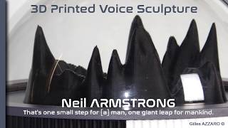 Neil Armstrong   3D print voice