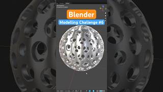 Blender Modelling Challenge 6 |  #blender3d #blender3dmodelling #blendertutorial