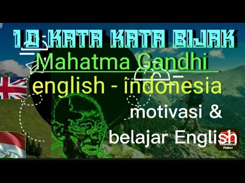 Video: Apakah mahatma gandhi bisa bahasa inggris?