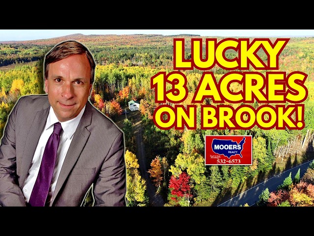Vacation Property In Maine Real Estate 13 Acres $139,500