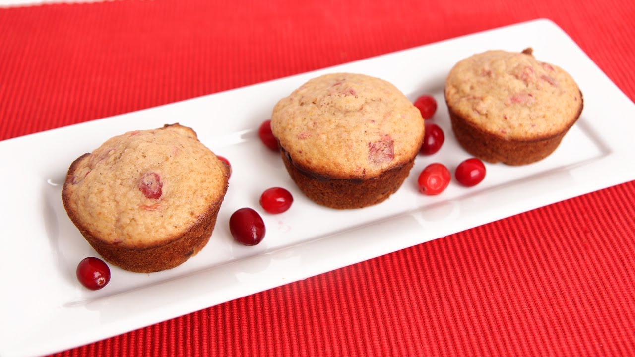 Cranberry Sauce Muffins Recipe Laura Vitale Laura in the Kitchen