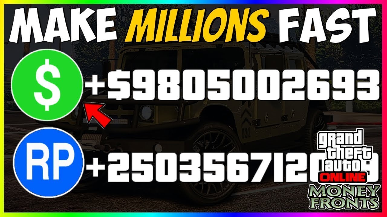 GTA 5 ONLINE- BEST WAY TO MAKE MILLIONS WITH THIS MONEY & RP METHOD IN ...