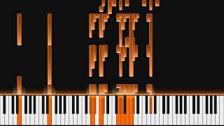 Ferruccio Busoni - Indian Diary no 1 | Piano Visualization