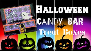 DIY - Halloween Favor - Treat boxes - Snickers box - Paper to masterpiece