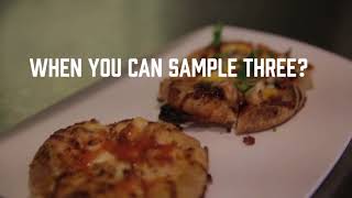 Boston's Pizza Flight