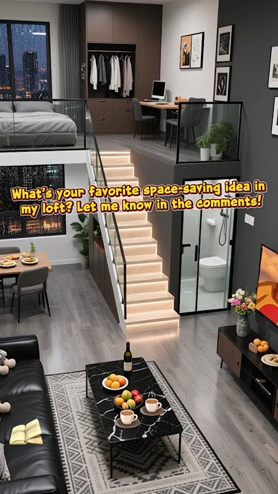 Modern Minimalist Loft Tour | Small Space Ideas & City Living #cozyhome #homedecor #인테리어디자인