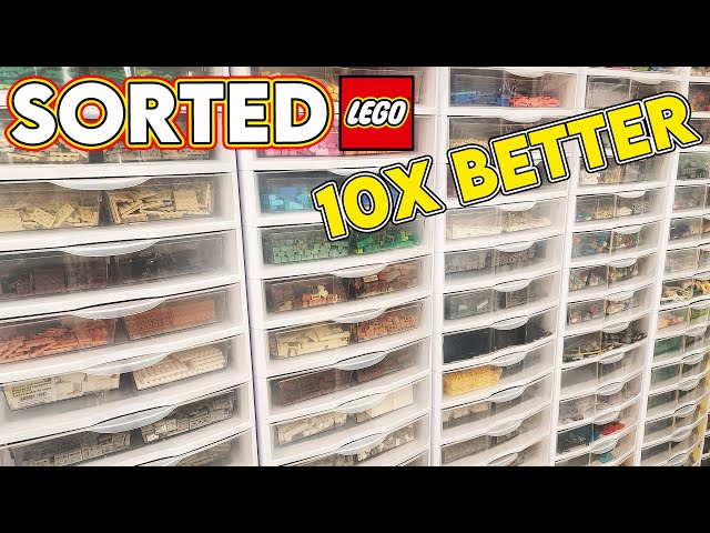Making My Lego Sorting System 10X Better - Youtube