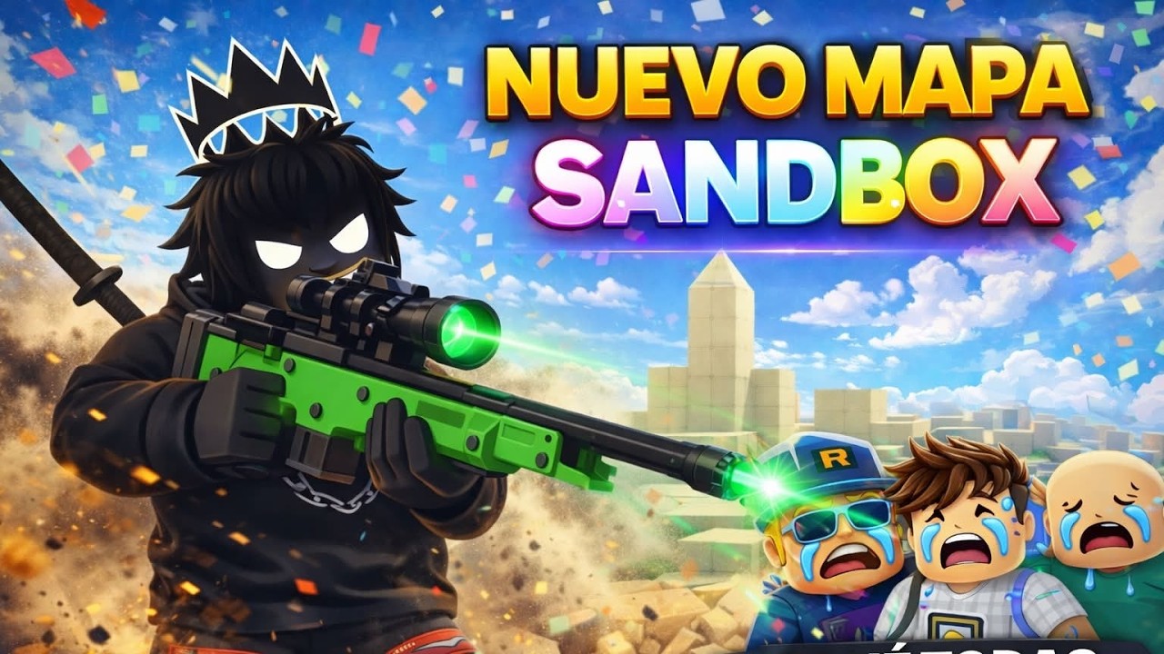 Sanbox Map Rivals EL NUEVO MAPA SANDBOX ESTÁ ROTO… ¡GANÉ TODO! 😈 | Roblox Rivals - YouTube