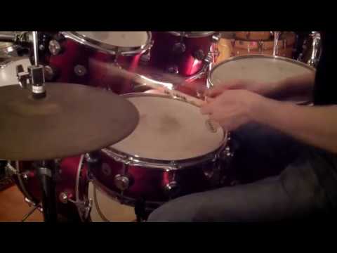 Vintage Hayman Vibrasonic Drums, 24 inch bass drum, Tosco cymbals (sold)