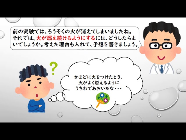 小６理科 1 ものの燃え方 Youtube