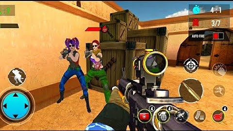 Real commando strike - fps shooting games _ Android Gameplay #3