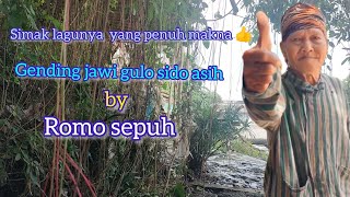 This Javanese Gending Song is Full of Meaning‼️Gulo Sido Asih ⁉️#kejawen #pitutur #vlog