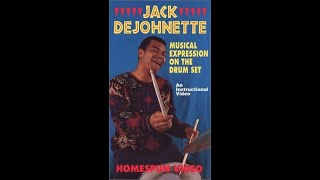 Jack DeJohnette  Musical Expression on the drum set