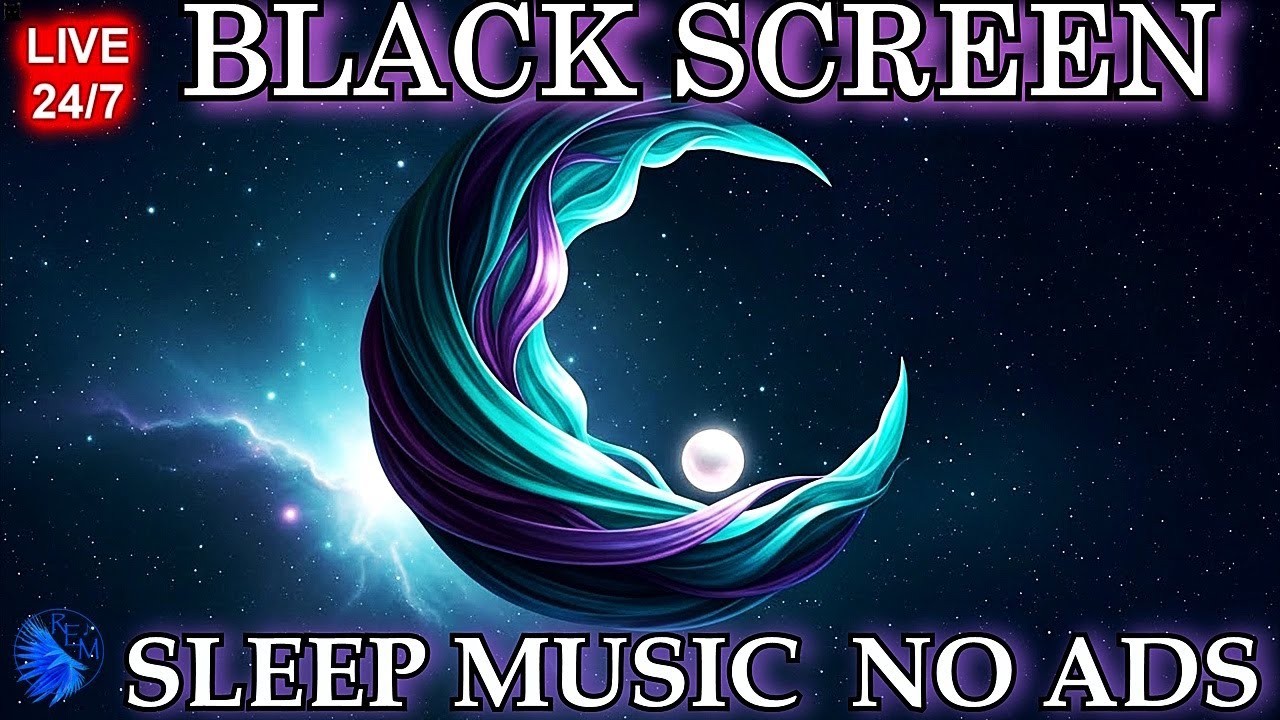 ETHEREAL AMBIENT Sleep Music (NO ADS) Black Screen Deep Sleeping Music, 423 Hz Healing Frequency