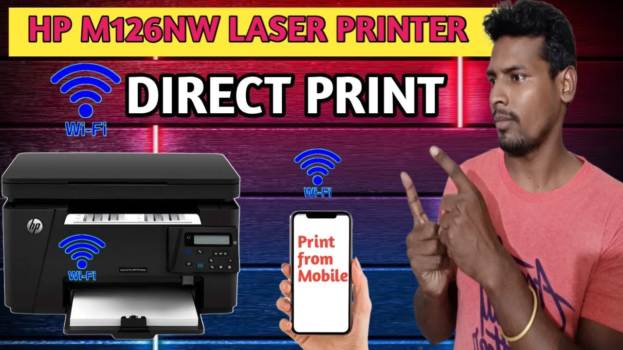 HP LaserJet pro MFP M126 NW unboxing ⚡Setup Guide ⚡ Best Wireless laser printer ⚡ Best Budget