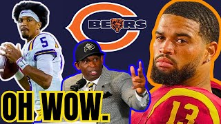 Caleb Williams NOT A LOCK to Chicago after Justin Fields Trade! Deion Sanders WARNS Bears!
