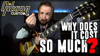 Why Are Gibson Custom Shop Guitars So Expensive? 1958 Les Paul Standard Reissue Vos