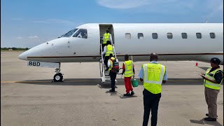 Embraer 145 а/к Fastjet Zimbabwe (Federal Air) | Рейс Йоханнесбург — Виктория-Фолс