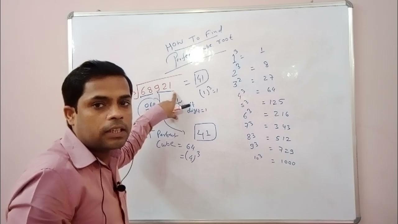 how-to-find-perfect-cube-root-youtube