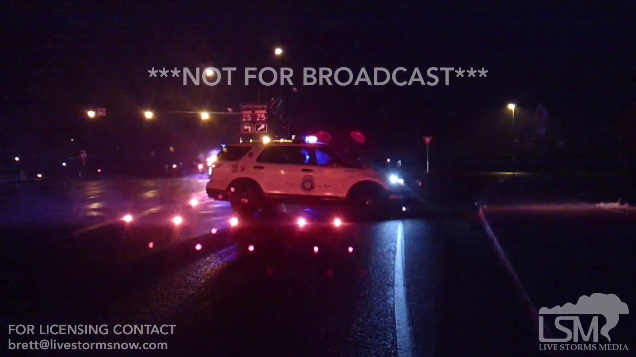 02-02-2017. Denver Colorado **BAD Black Ice Accident w FD Extraction...