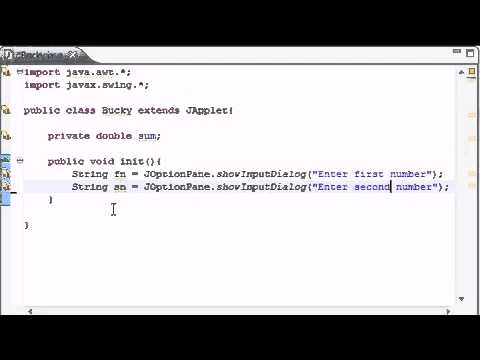22   Intermediate Java Tutorial   22   init for Applets