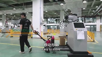 Robotic Palletizer for Smart Factories | Compact Design, High Load, Faster Stacking
