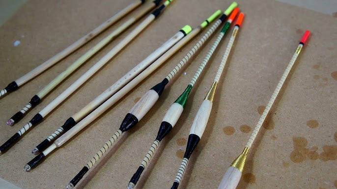 DIY FISHING FLOATS: How to Make a Fishing Float using Porcupine Quills 