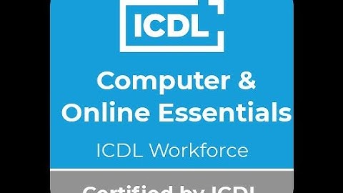 ICDL Unit 1 Computers & Devices