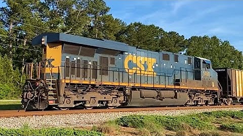 CSX 5490 Leads L616 Long Hood Forward Thru Goose Creek