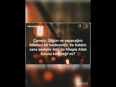 Allah kuluna kâfi değil mi? # kısa kısa dini videolar #dinî videolar #Allah