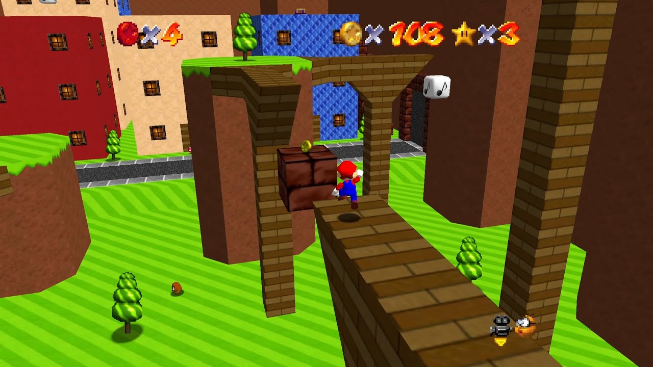Toon Town by johnmcewan870 - Mario Builder 64