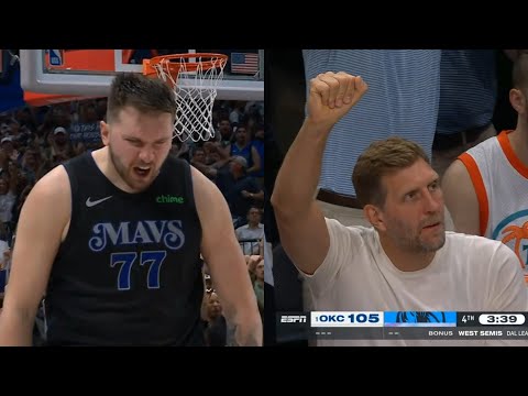 INSANE FINAL 4 MINUTES of Dallas Mavericks vs OKC Thunder Game 6