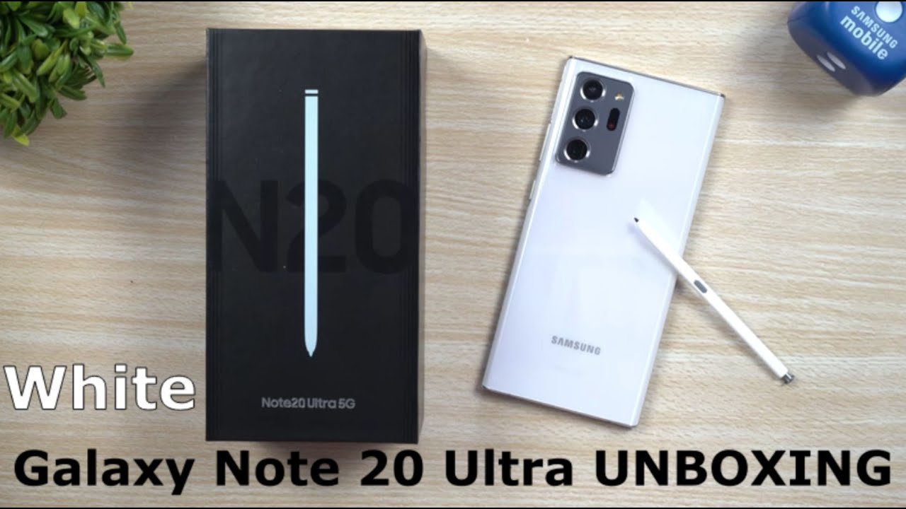 Samsung Galaxy Note 20 Ultra (Mystic White) Hands On