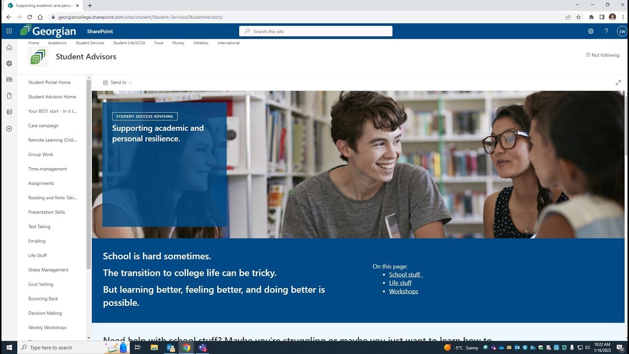 Student Success Advisor COMMs Courses Welcome & Introduction