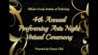 2019-2020 Performing Arts Awards Night