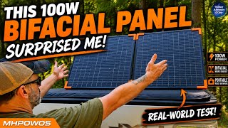 This 100W Solar Panel Surprised Me!