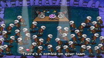 Plants vs. Zombies Mod Medieval-Magico of "Zombies on Your Lawn" End Credits Song PvZ