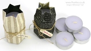 Way Back Wednesday Hexagon Tealight Box Tutorial