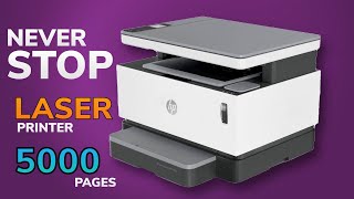 HP Neverstop Laser 1200W All in One wireless printer, World’s First Toner Tank with easy reload