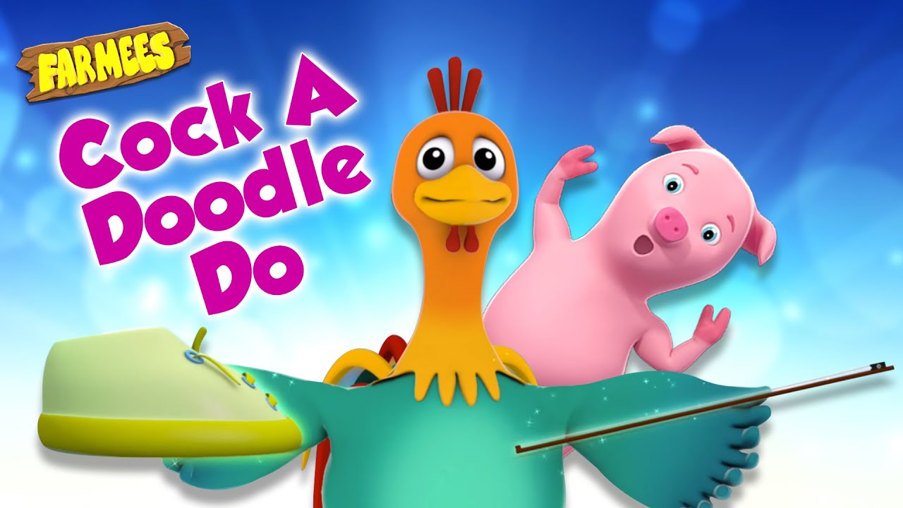 Cock a Doodle Doo + More Songs for Babies & Nursery Rhymes by Farmees