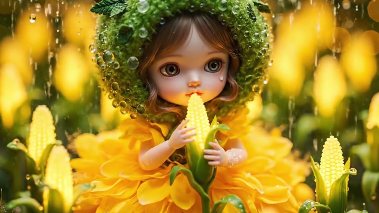 Enchanted Worlds in the Rain 🌧️  A Whimsical AI Art Journey with Relaxing Music 