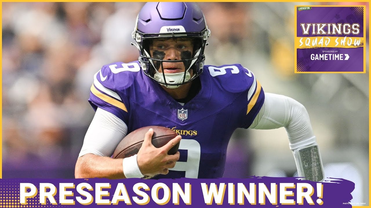 VIKINGS POSCAST: J.J. McCarthy & Vikings Square Off vs. Texans In 2025 Debut