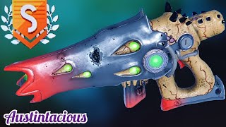 S-Class Alien Rifle Multitool | Red & Black, Black Crystal | EUCLID | No Mans Sky