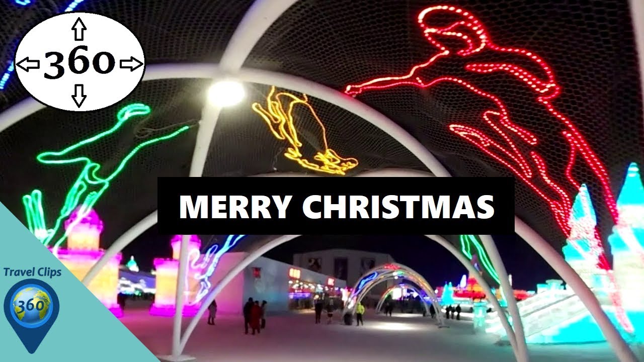 Merry Christmas 2017 360° VR 4K YouTube