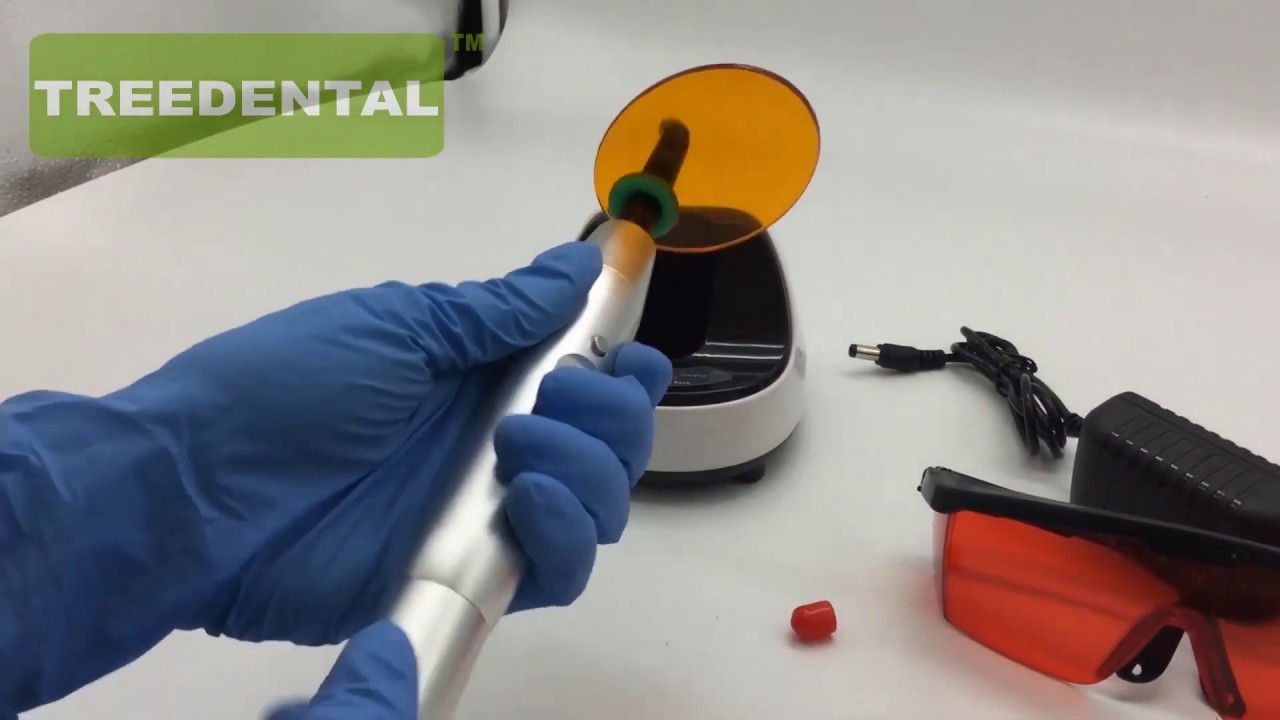 Dental Wireless LED Orthodontics Curing Light YouTube