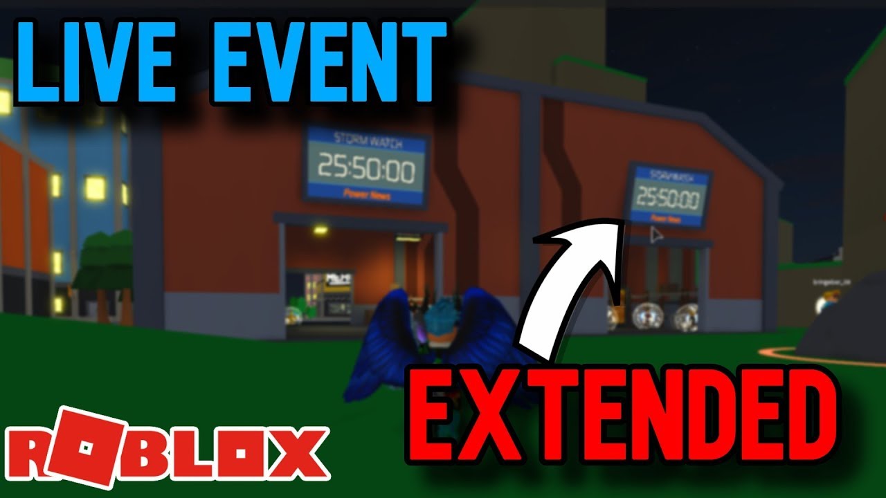 Storm Watch Live Event Got Extended Roblox Power Simulator - roblox live event